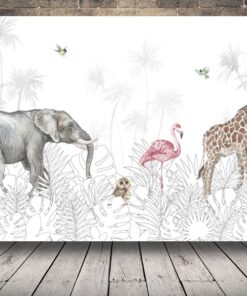 Obrázek afrických zvířat