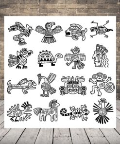 Obrázek aztéckého písma