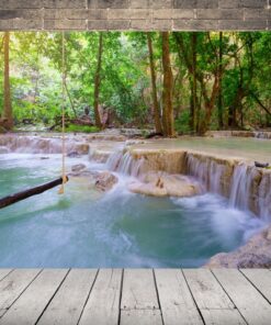 Obraz houpačky v tropech