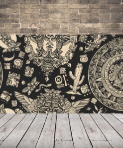 Obraz aztéckého slunce