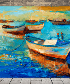 Obrázek lodi ve vodě