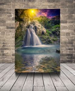 Obrázek tropického vodopádu