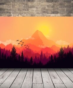 Plochý obrázek na šířku