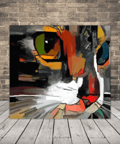 Obraz portrétu kočky