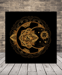 Obraz očí měsíce