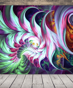 Obraz Barevných Fraktálů