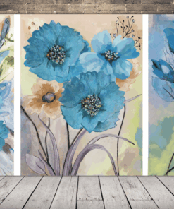 Obraz Modrých Květin 2
