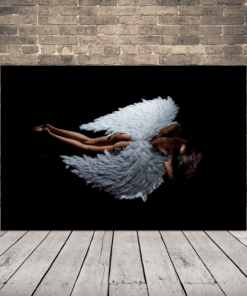 Obrázek ženy s křídly