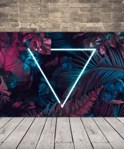 Obrázek Trojúhelníku A Palmových Listů