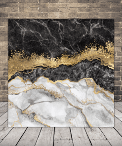 Obrázek černého a bílého mramoru