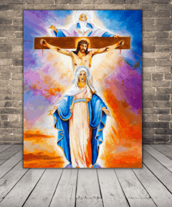 Obraz Krista a Marie