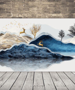 Obraz modrých hor 2