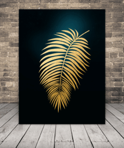 Obraz Zlatého Palmového Listu