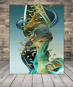 Obrázek letu ptáka