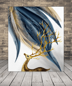 Obraz zlatého jelena 3