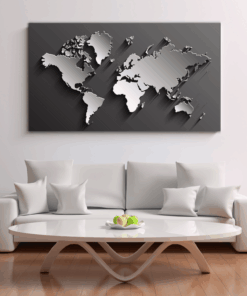 Obrázek mapy kontinentů