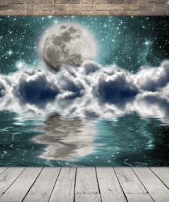 Obrázek měsíce ve vodě