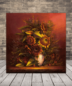 Obrázek kytice slunečnic