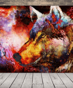 Obrázek Tajemný pohled vlka