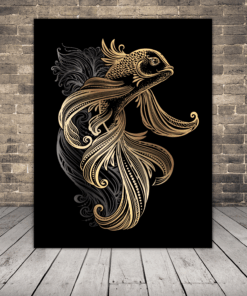 Obrázek zlaté rybky