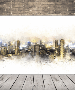 Obrázek města v noci