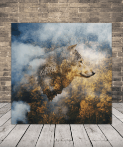 Obrázek portrétu vlka