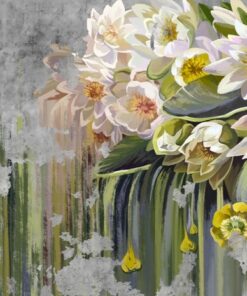 Fototapeta Kytice bílých leknínů