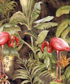 Fototapeta Red Birds in the Green