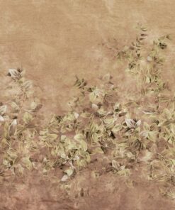 Fototapeta Tiny Leaves in Warm Browns