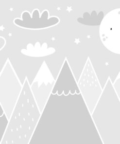 Fototapeta Hory na slunci pro děti