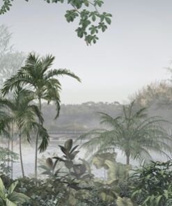 Fototapeta Jezero v tropické džungli