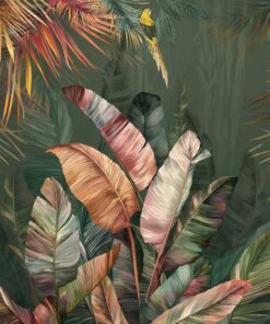 Fototapeta Barevné tropické listy