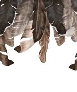 Fototapeta Banánové listy v Browns