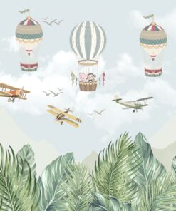 Fototapeta Let nad zelenou exotickou