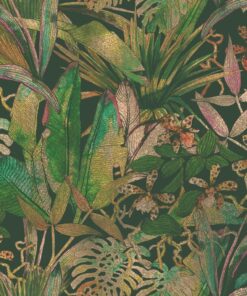 Fototapeta Mozaika exotických listů