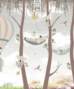 Fototapeta Panda Na Dětské Houpací Sítě