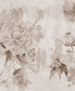 Fototapeta Pivoňky v Sepia