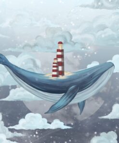 Fototapeta Sky Velryba Pro Dítě