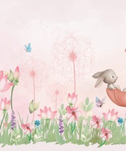 Fototapeta Růžová Louka Pro Děti