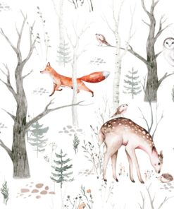 Fototapeta Jelen a ježek