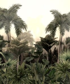 Fototapeta V záři exotických rostlin