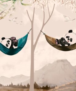 Fototapeta Happy Panda Bears