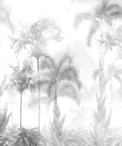 Fototapeta Foggy Palms