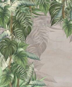 Fototapeta Zelený Sloup V Mlze