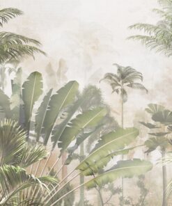 Fototapeta Zelená Džungle V Mlze