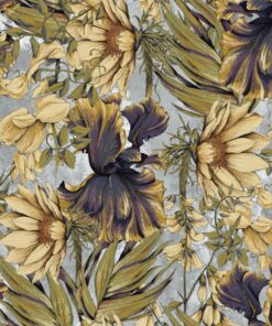 Fototapeta Stěna barevných květin