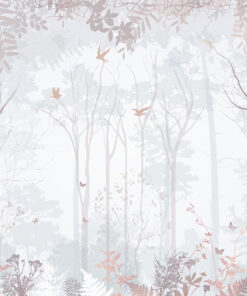 Fototapeta Růžový les 3