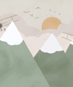 Fototapeta Letadla v horách