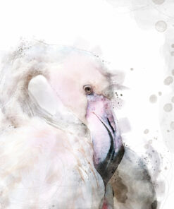 Fototapeta Malovaný plameňák 2