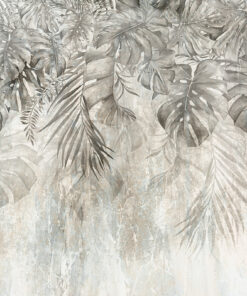 Fototapeta z tmavého listí